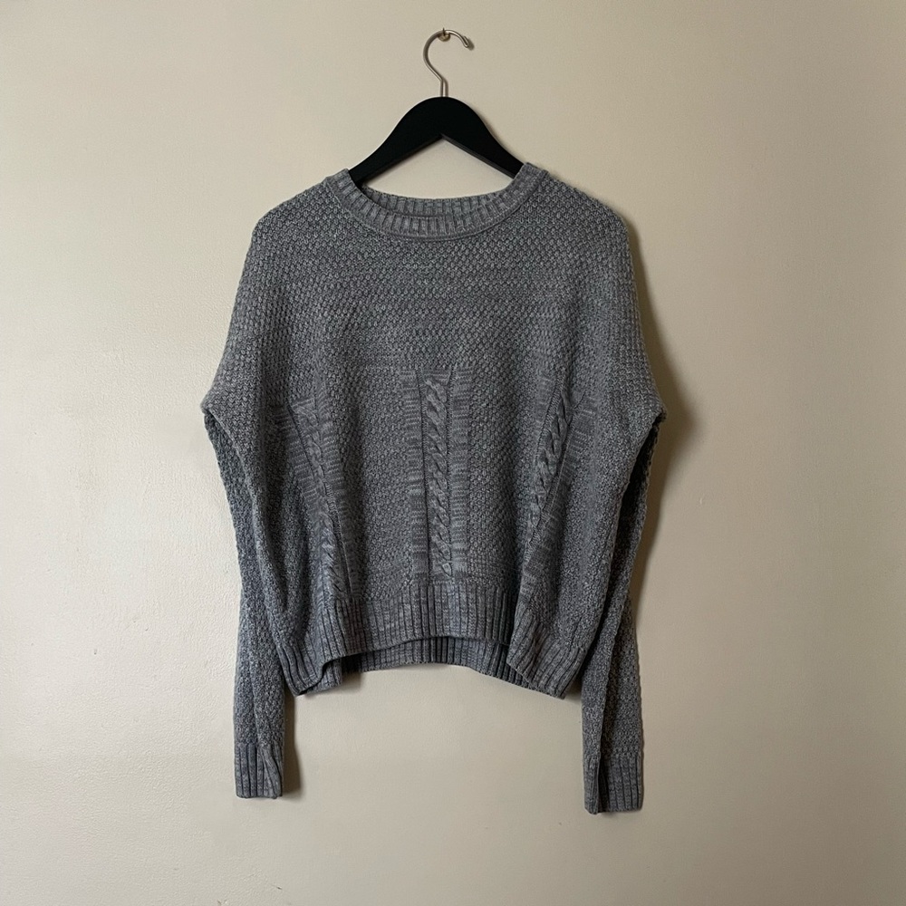 Love Madly (UO) Gray Sweater